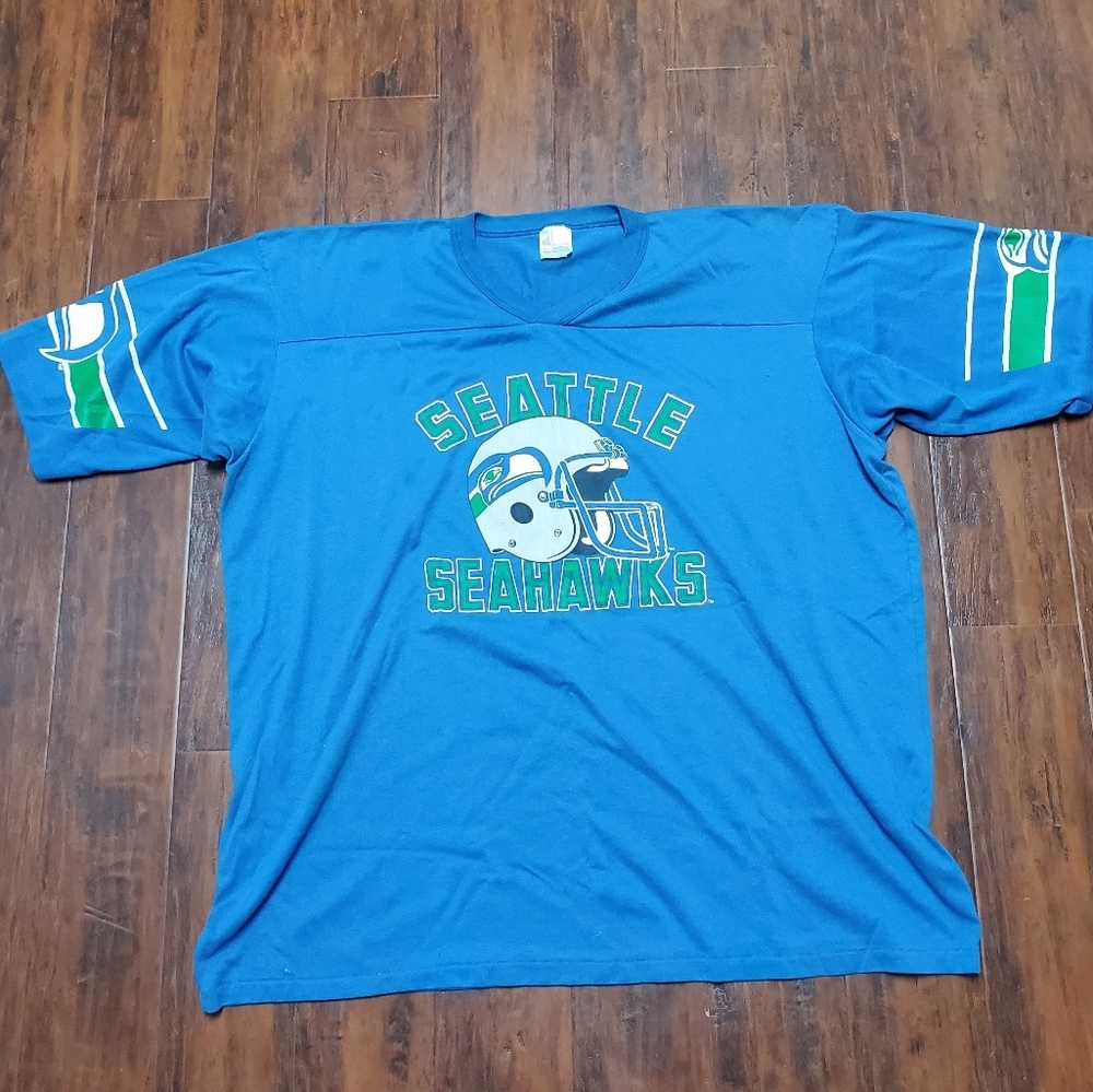 Seattle Seahawks 80s Rare vintage T shirt